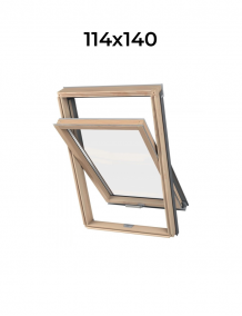Окно мансардное двухкамерное KAA B1500 DAKEA® 114x140