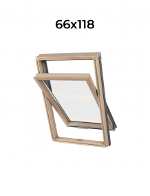 Окно мансардное двухкамерное KAA B1500 DAKEA® 66x118